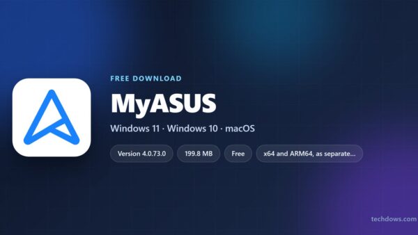 Download MyASUS for PC, Windows 11 and Windows 10 (Free)