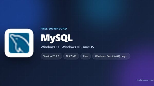 MySQL Community Server version, licence and supported systems