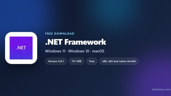 Download .NET Framework for PC, Windows 11 and Windows 10 (Free)