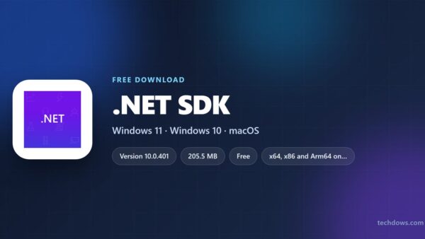 Download .NET SDK for PC, Windows 11/10, Mac and Linux (Free)
