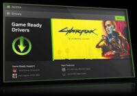 NVIDIA app Drivers tab showing Game Ready Drivers with Install button