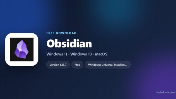 Download Obsidian for PC, Windows 11/10, Mac, iPhone & Android
