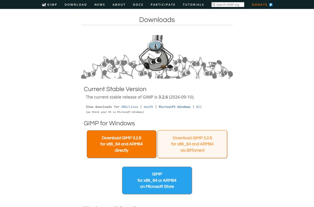 Downloads page showing Windows, macOS and Linux files with hashes