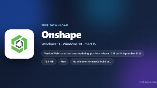 Download Onshape for PC, Windows 11/10, Mac, iPhone & Android