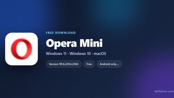Download Opera Mini for Android Phones and Tablets (Free)