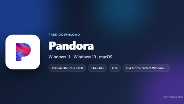 Download Pandora for PC, Windows 11/10 & Mac (Free)
