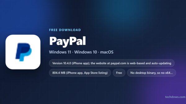Download PayPal for PC, Windows 11/10, Mac, iPhone and Android