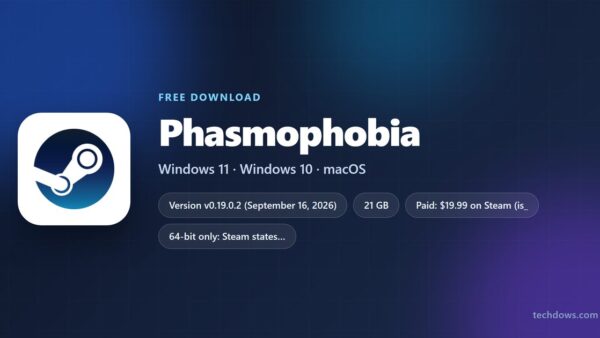 Download Phasmophobia for PC, Windows 11 and 10 (Latest Version)