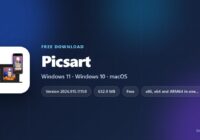 Picsart developer, version, price and supported Windows and Apple systems