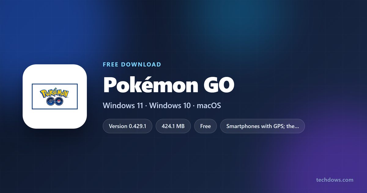 Pokémon GO version, price, size and supported phones