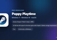 Poppy Playtime price, disk space and supported platforms