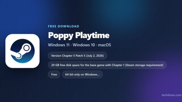Download Poppy Playtime for PC, Windows 11 and 10 (Free)