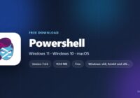 PowerShell 7 price, supported systems and official download sources