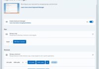 PowerToys Keyboard Manager page showing shortcut remaps with target apps