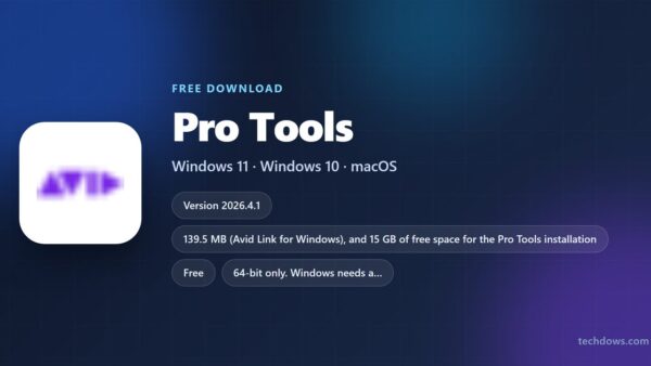 Download Pro Tools for PC, Windows 11 and Mac (Free Intro)
