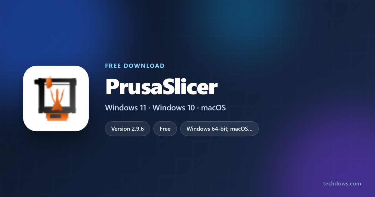 PrusaSlicer version, platforms and licence at a glance