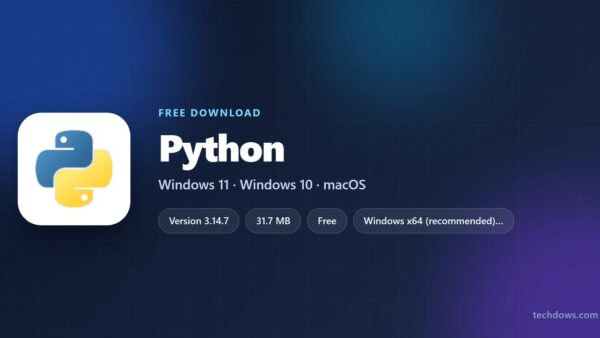 Download Python for PC, Windows 11/10 & Mac (Free)