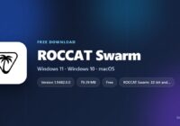 ROCCAT Swarm version, download size and supported Windows editions