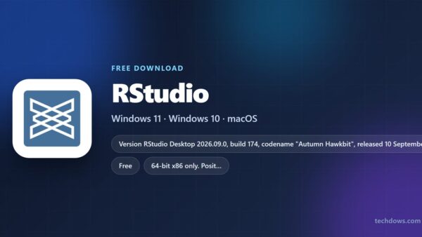 Download RStudio for PC, Windows 11/10 & Mac (Free)