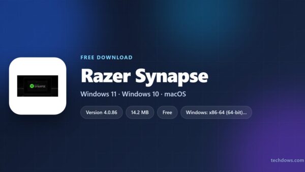 Download Razer Synapse for PC, Windows 11/10 & Mac (Free)