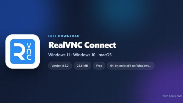Download RealVNC Connect for PC, Windows 11/10 & Mac (Free)