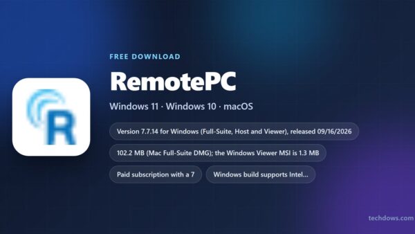 Download RemotePC for PC, Windows 11/10 & Mac (Free Trial)