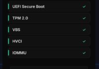 Riot Vanguard Pre-Check panel listing Windows 11 security features with checkmarks