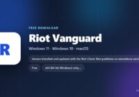 Riot Vanguard price, supported Windows versions and architecture at a glance