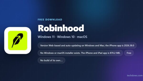 Download Robinhood for PC, Windows 11/10, Mac and Phone (Free)
