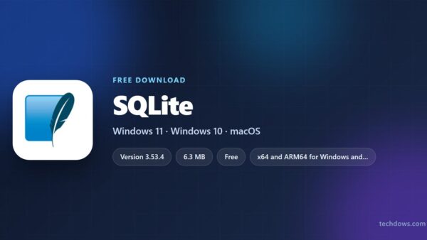 Download SQLite for PC, Windows 11/10 & Mac (Free)