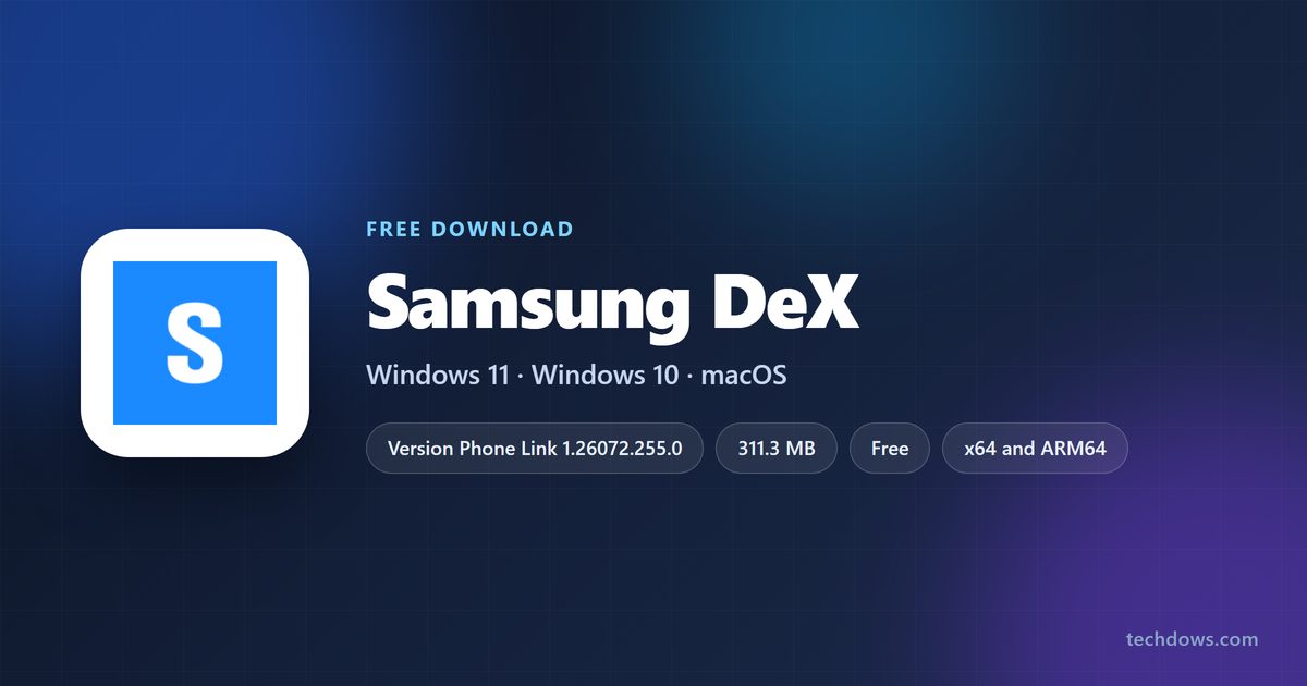 Samsung DeX PC route, price, size and supported Windows versions at a glance