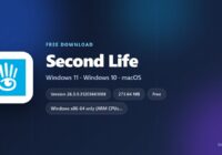 Second Life download sizes, versions and supported systems