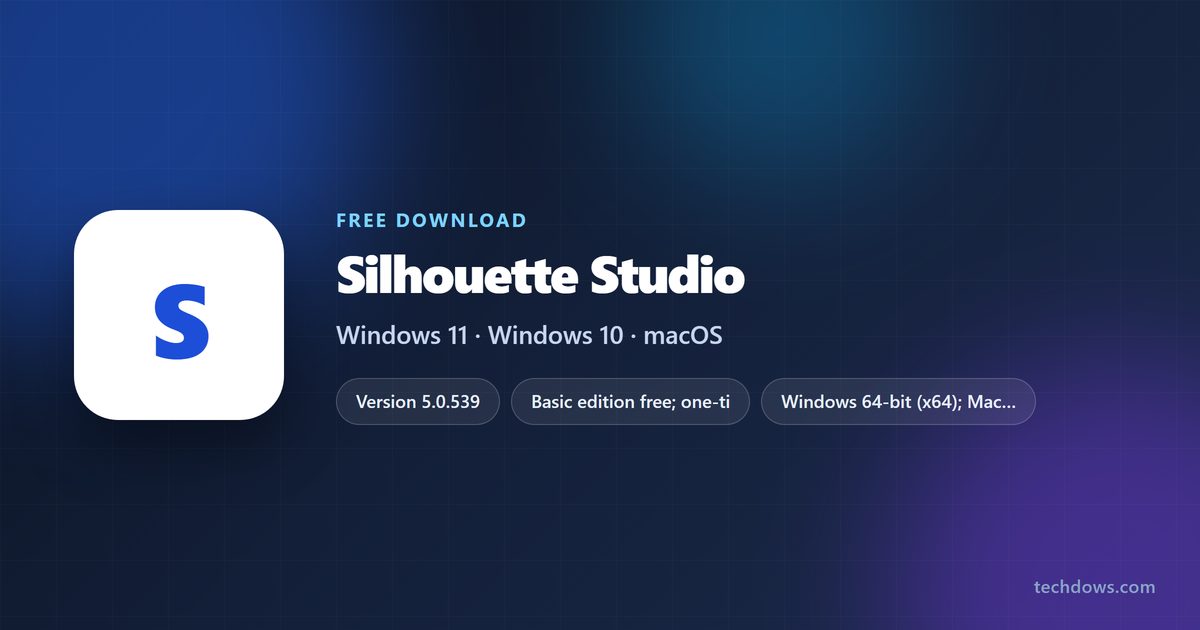 Silhouette Studio version, editions, price and supported systems