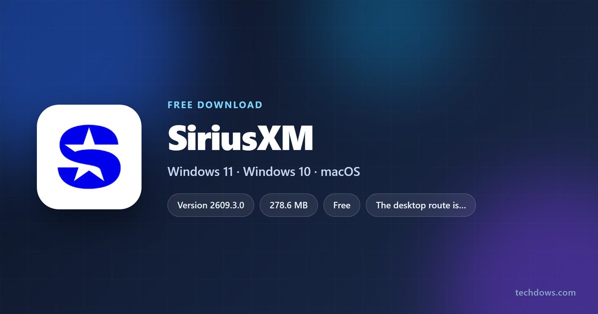SiriusXM plan prices, platforms and the App Store build size