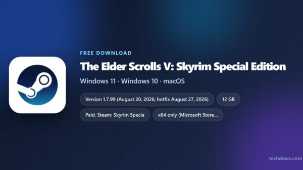 Download The Elder Scrolls V: Skyrim Special Edition for PC