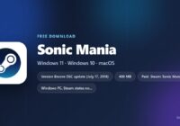 Sonic Mania price, storage, developer and supported platforms