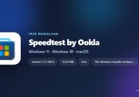 Speedtest by Ookla version, size and supported systems