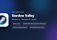 Stardew Valley card showing price, developer and supported platforms