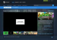 Steam page for Plants vs. Zombies GOTY Edition with the demo button