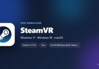 SteamVR card with price, developer and supported Windows versions