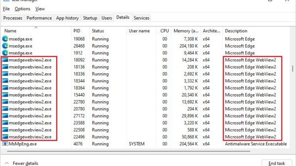 How to Fix the Microsoft Edge WebView2 Process Consuming Your Windows Memory