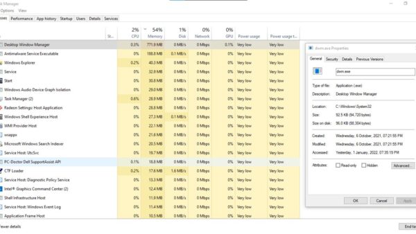 What is Desktop Window Manager (dwm.exe) and What it does?
