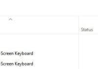 Task Manager Processes list showing Accessibility On-Screen Keyboard app running