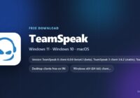 TeamSpeak client versions, platforms, price and developer at a glance