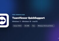 TeamViewer QuickSupport version, licence, file sizes and supported systems