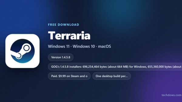 Download Terraria for PC, Windows 11/10 & Mac (Latest Version)