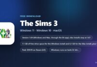 The Sims 3 price, supported systems and official download source