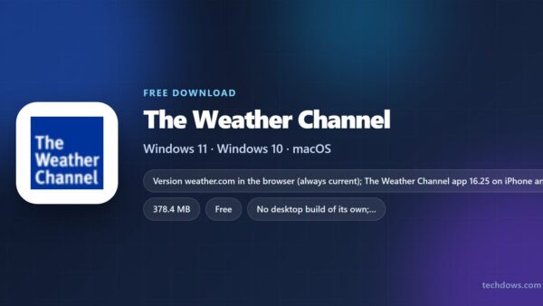 Download The Weather Channel for PC, Windows 11/10 & Mac (Free)