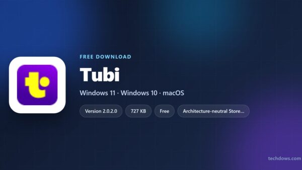 Download Tubi for PC, Windows 11/10 & Mac (Free)