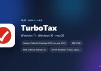 TurboTax Desktop 2025 download details for Windows and Mac